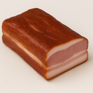 Sunca de casa cruda afumata