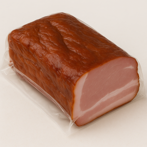 Sunca de casa cruda afumata -vidata