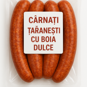 Carnati taranesti cu boia dulce